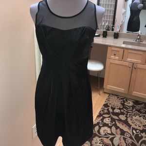 Juniors medium black mini dress